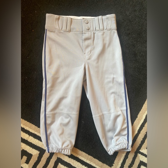 champro Bottoms New Kids Champro Baseball Knickers Grey With Navy